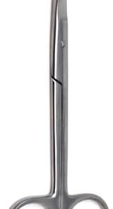 Iris Micro Dissecting Scissors 4.5" Curved Fine Point - Perfect for Doctors, Nurses, EMS, Students, Education & Training and More (Silver)  Industrial & Scientific