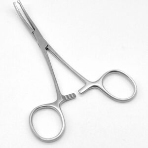 Kocher’s Forceps – Straight & Curved Surgical Hemostatic Clamps (12cm & 13cm) | HARDSTEEL INSTRUMENTS