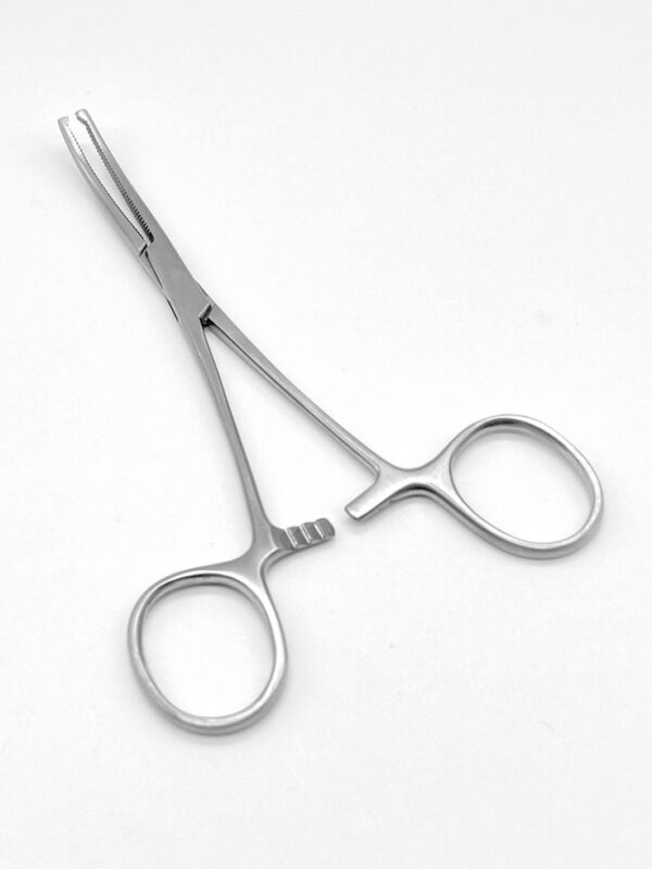 Kocher’s Forceps – Straight & Curved Surgical Hemostatic Clamps (12cm & 13cm) | HARDSTEEL INSTRUMENTS