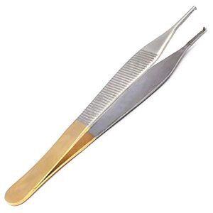 SURGICAL ONLINE Adson Tissue Forceps 6 Inch 1 X 2 Tungsten Carbide Rat Tooth Configuration Surgical Dental  Industrial & Scientific