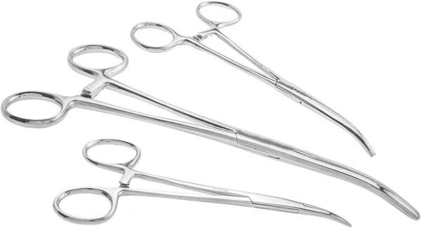 SURGICAL ONLINE Ultimate Hemostat Set, 6 Piece Ideal for Hobby Tools, Electronics, Fishing and Taxidermy (8", 6.25" and 5")  Industrial & Scientific - Image 9