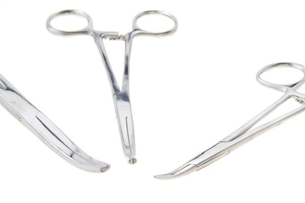 Apical 6-Piece Hemostat Forceps Set - Stainless Steel Straight & Curved Clamps, 6 Piece Multi-Purpose Locking Forceps for Fishing, Crafts, Medical, and Hobby Use (8", 6.25" and 5")  Industrial & Scientific - Image 12