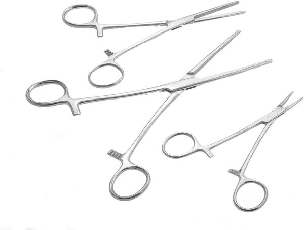 SURGICAL ONLINE Ultimate Hemostat Set, 6 Piece Ideal for Hobby Tools, Electronics, Fishing and Taxidermy (8", 6.25" and 5")  Industrial & Scientific - Image 11