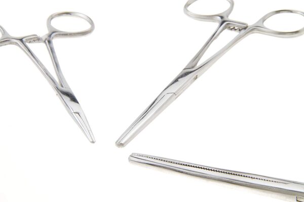 Apical 6-Piece Hemostat Forceps Set - Stainless Steel Straight & Curved Clamps, 6 Piece Multi-Purpose Locking Forceps for Fishing, Crafts, Medical, and Hobby Use (8", 6.25" and 5")  Industrial & Scientific - Image 15