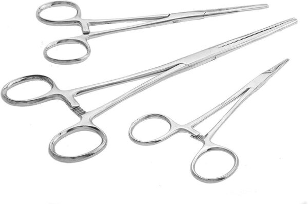 SURGICAL ONLINE Ultimate Hemostat Set, 6 Piece Ideal for Hobby Tools, Electronics, Fishing and Taxidermy (8", 6.25" and 5")  Industrial & Scientific - Image 8