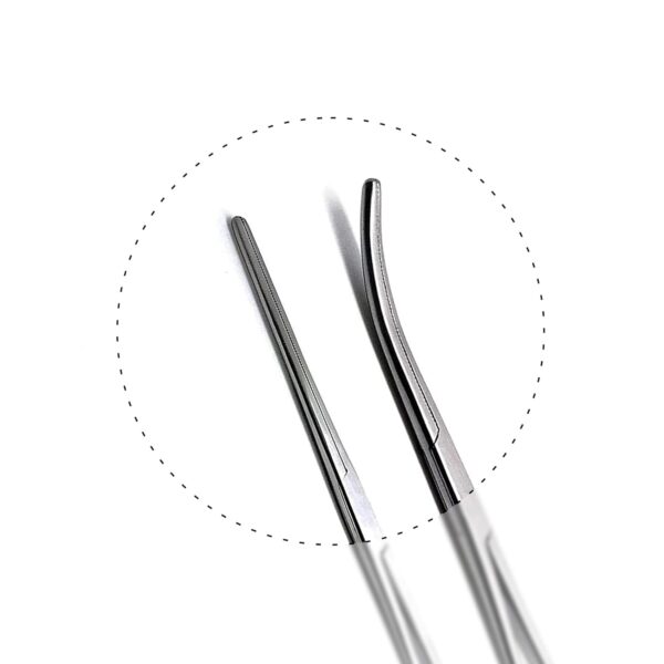 SURGICAL ONLINE Set of 2 Premium Quality 12" Rochester Pean Hemostat Forceps Straight & Curved Clamps Three Locking Positions - SurgicalOnline  Industrial & Scientific - Image 7