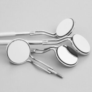Rhodium-Coated Dental Mouth Mirrors – Double-Sided | HARDSTEEL INSTRUMENTS