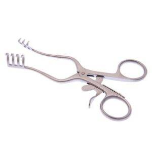 West Self Retaining Retractor 3:4 teeth 9.5cm and 14cm veterinary orthopedic instruments