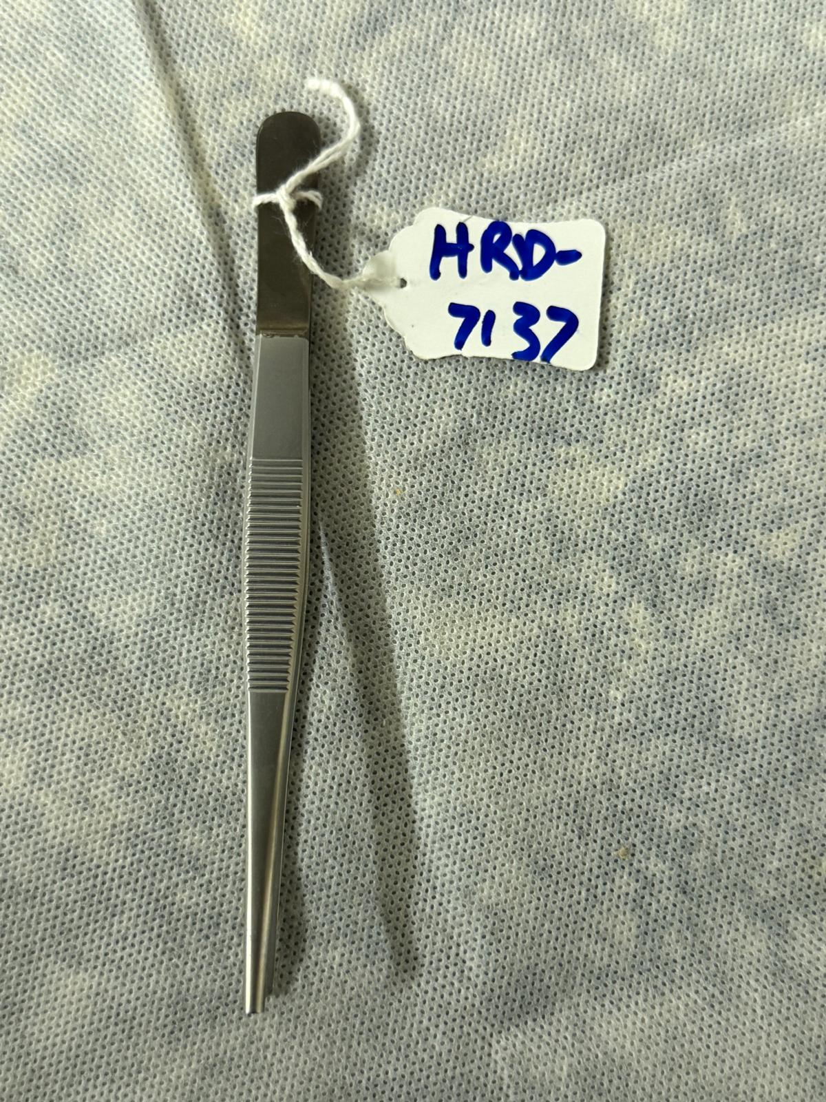 Thumb Forceps Straight | Blunt Tip Surgical Tweezer | HARDSTEEL INSTRUMENTS